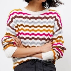 Lou & Grey Zig Zag  striped sweater!